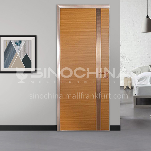 Modern light luxury wear-resistant scratch-resistant aluminum wooden door